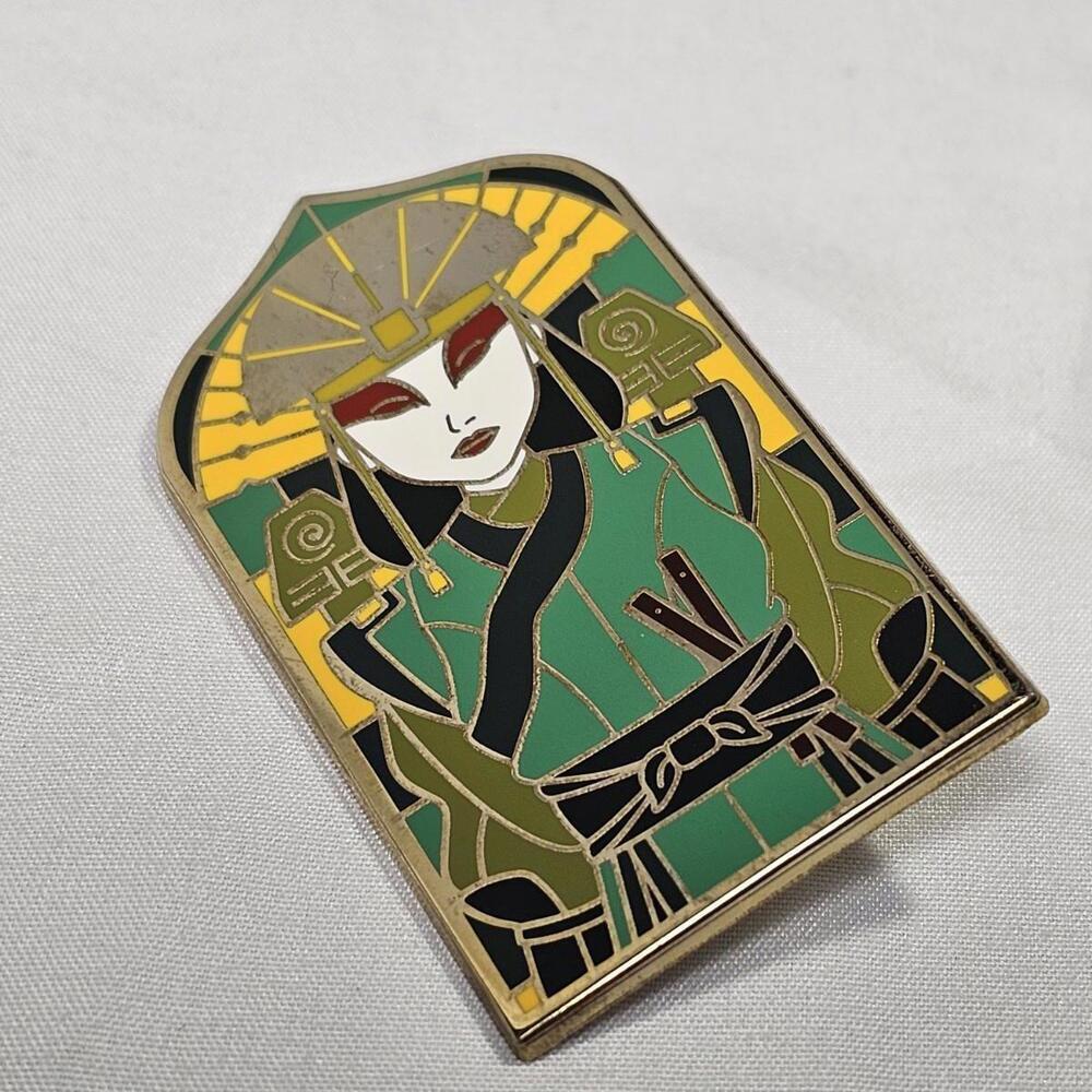 Avatar the Last Airbender Shogun Suki Kyoshi Warrior Anime Hat Lapel Pin